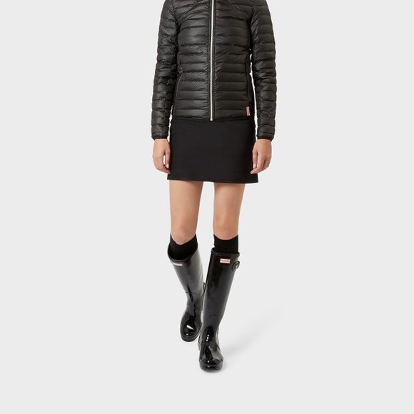 NWT HUNTER Tall Black Gloss Boots - Picture 8 of 8